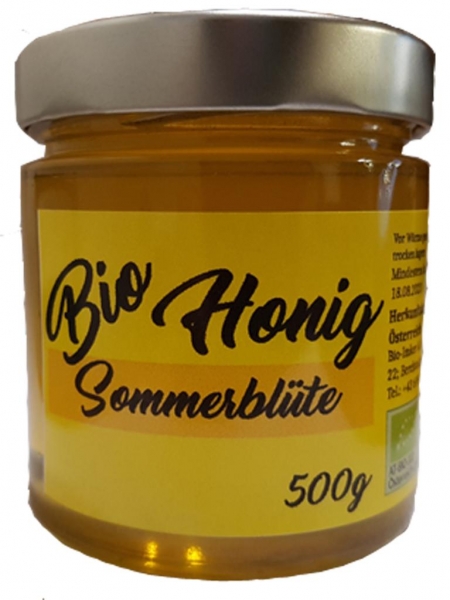 Bio-Honig Sommerblüte 500g